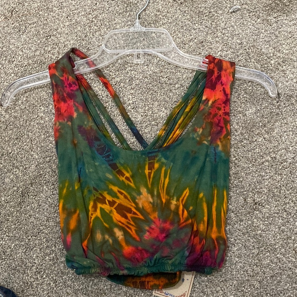 Tie Dye Crop Top
